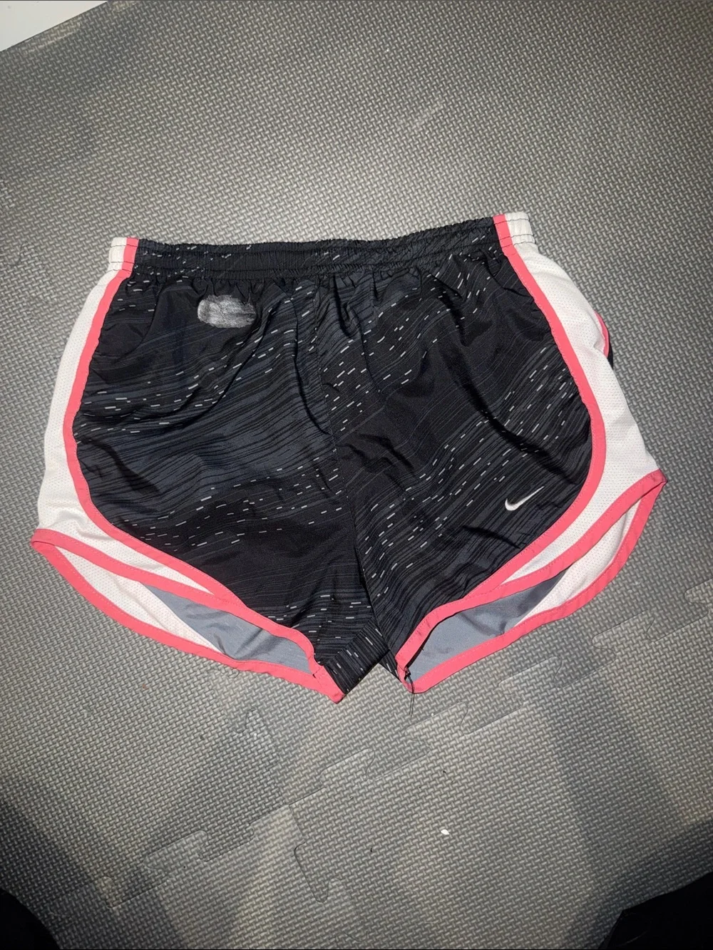 Nike Girls' Shorts Set in Purple, Pink Ombré, Lavender, Black & Coral Trim